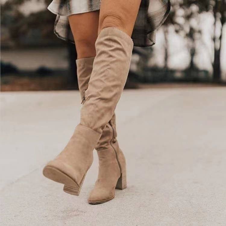 Elegante Kniehohe Damen-Stiefel 5