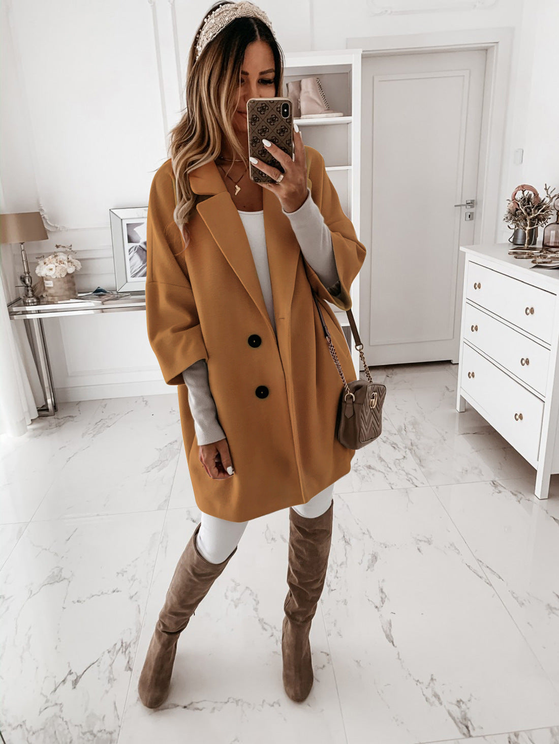Eleganter Herbstmantel