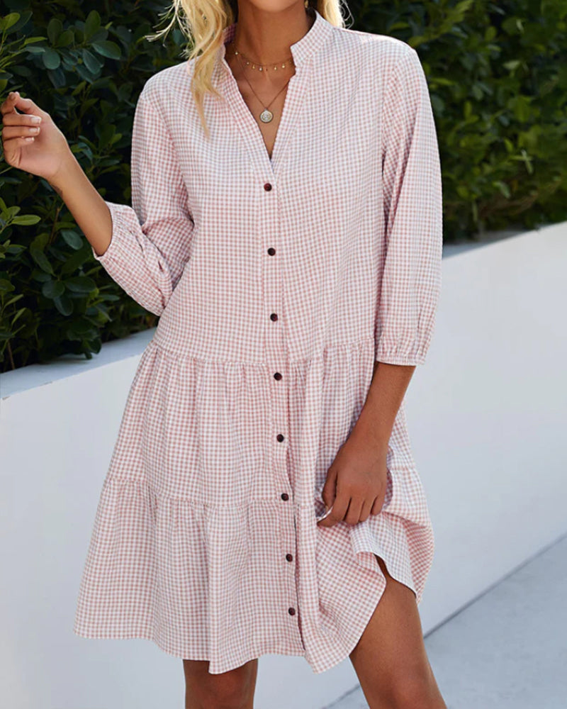 Elegantes Bauch-abdeckendes Kleid – Perfekt für Jeden Anlass | Vielseitig, Zeitlos & Komfortabel