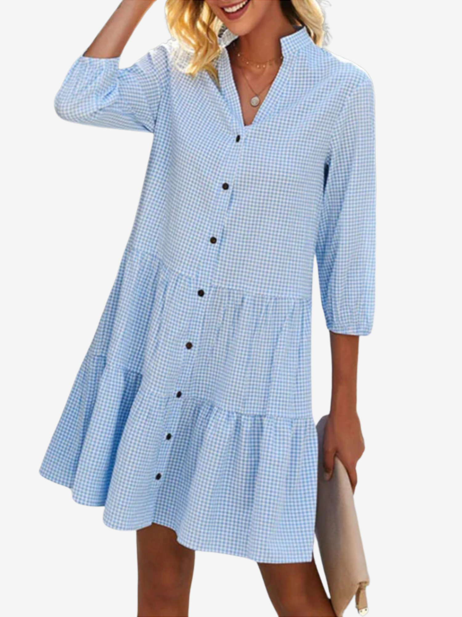 Elegantes Bauch-abdeckendes Kleid – Perfekt für Jeden Anlass | Vielseitig, Zeitlos & Komfortabel
