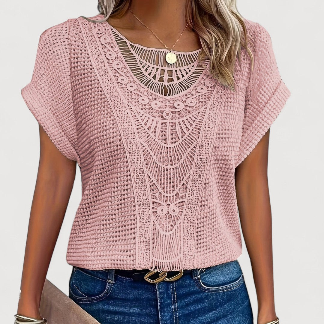 Elena™ - Elegantes Sommer T-Shirt 0