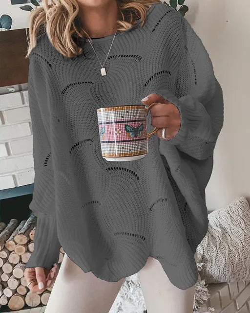 Elodie - Sweatshirt mit ausgehöhlten Ecken