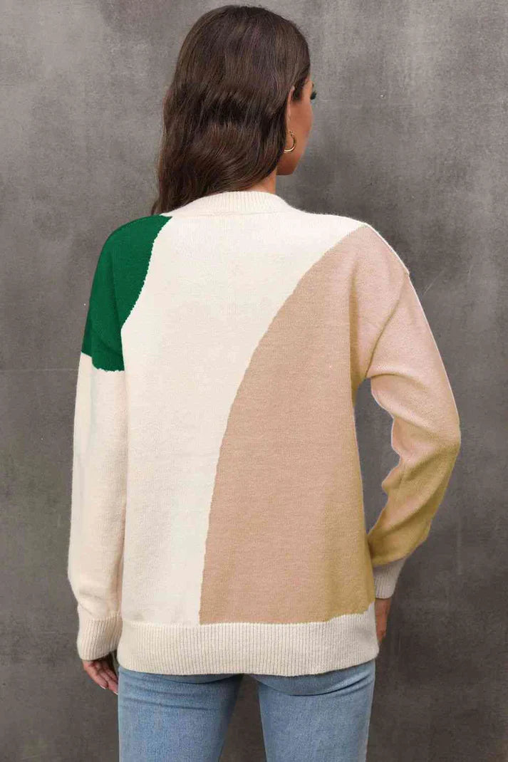 Emma - Bunter Eleganter Pullover