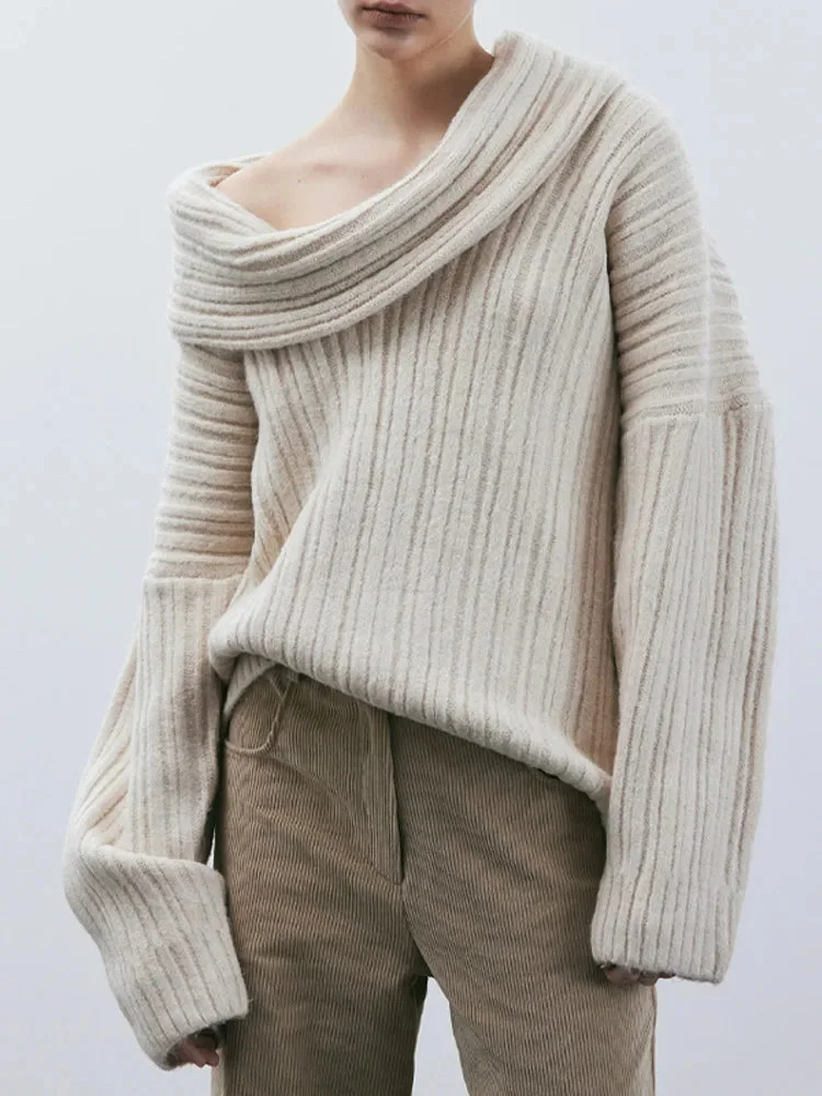 Emma - Klassischer einfarbiger Pullover