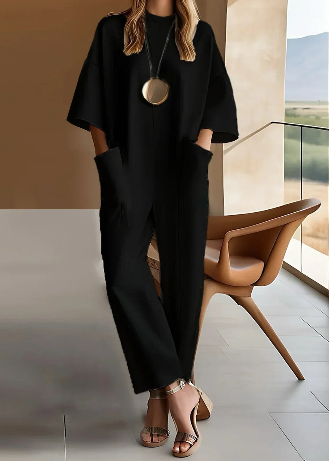 Emmy™ Stilvoller Kurzarm-Overall 1