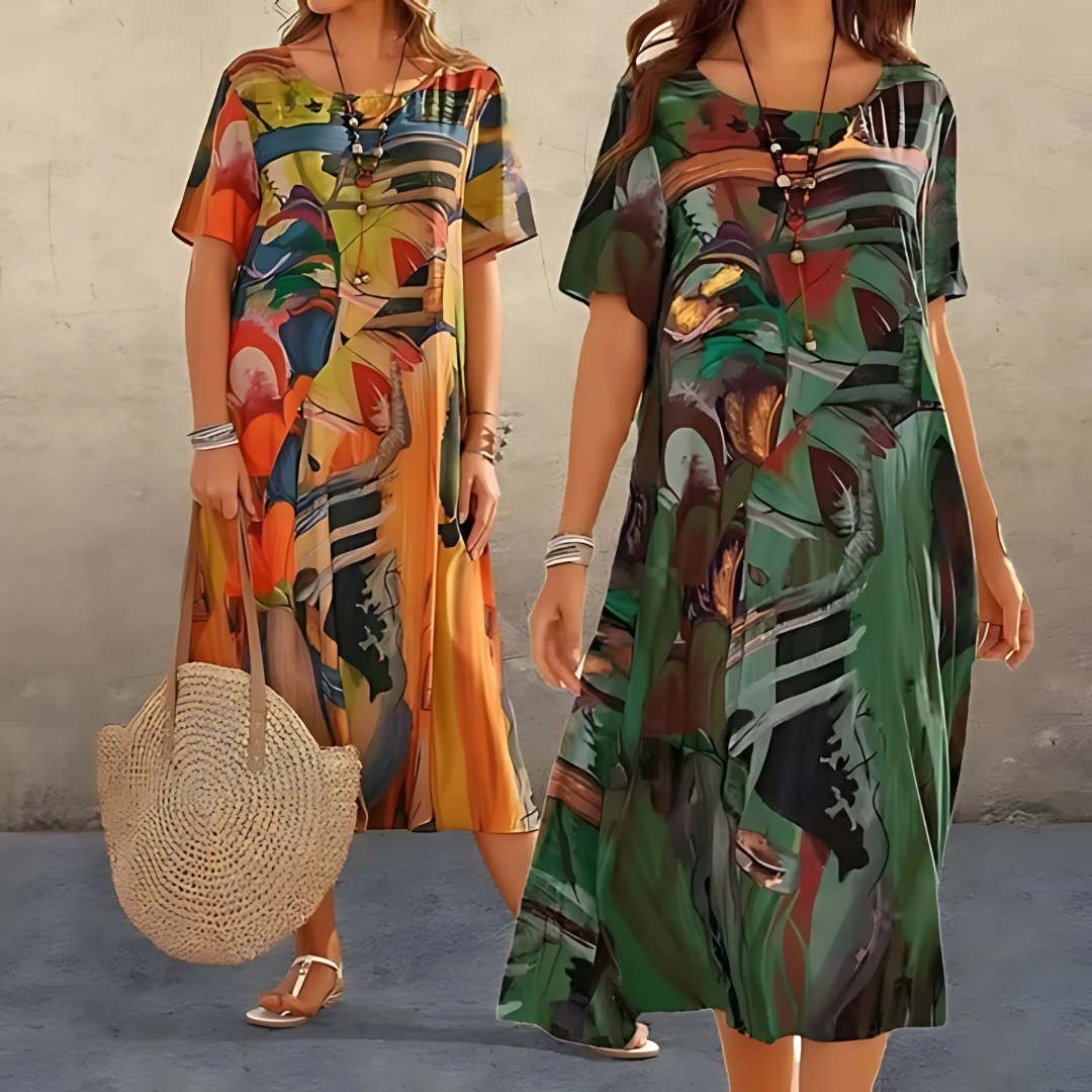 Filomena – Bequemes Blumenkleid 5