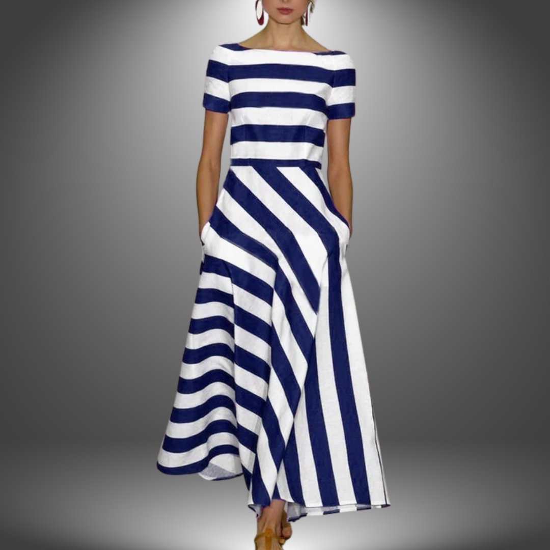 Franka™ – Gestreiftes Maxikleid mit elegantem Stil 2
