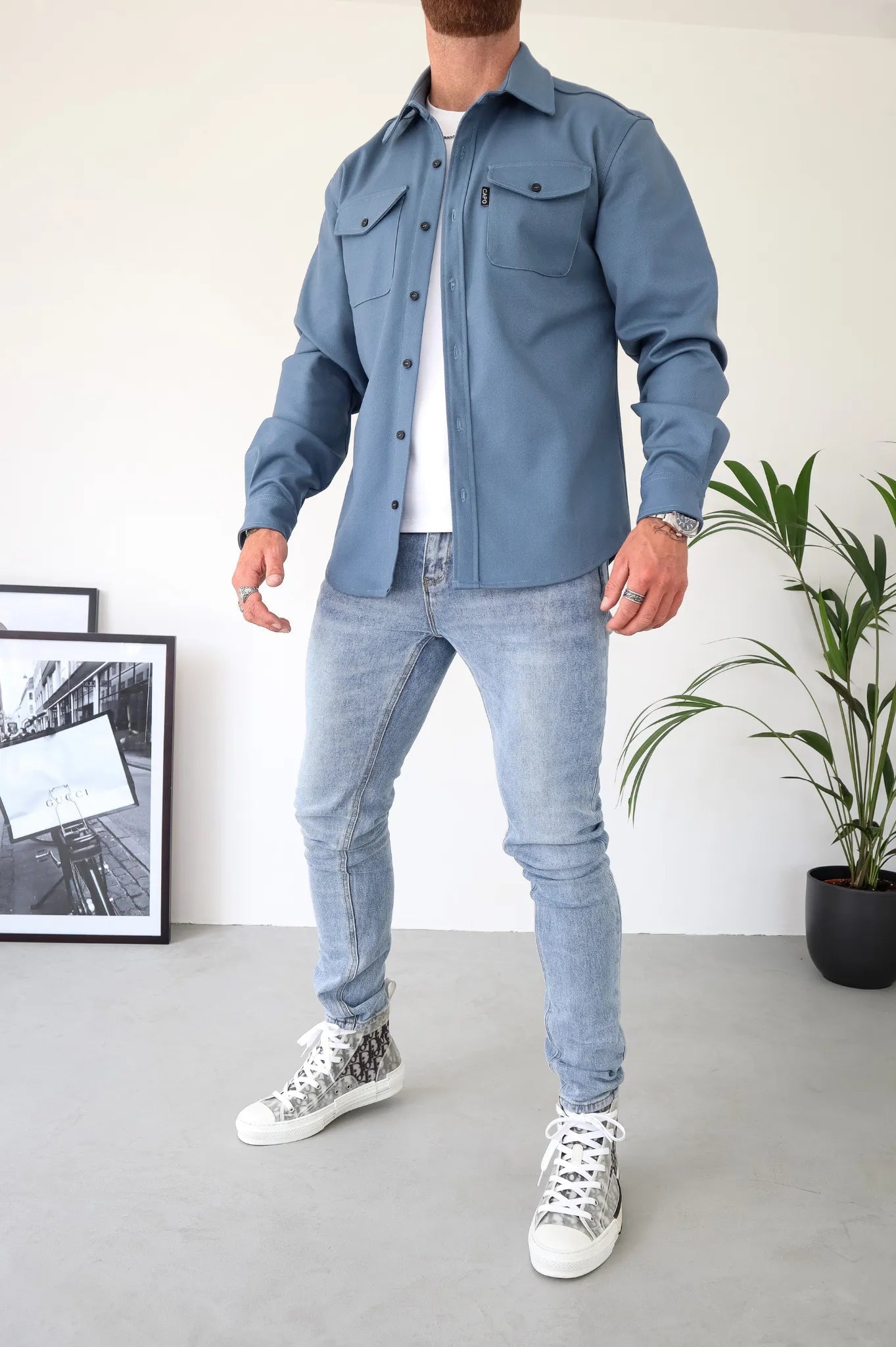 Gabriel - Hemdjacke mit Knopfleiste 0
