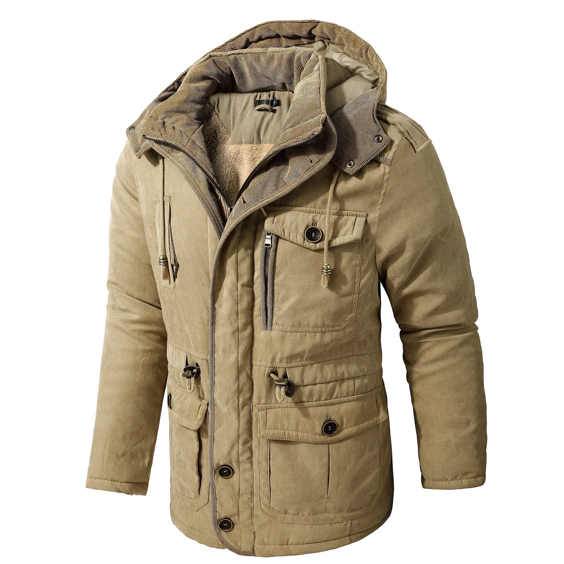 Garrett – Winterjacke mit Mehreren Taschen für Herren