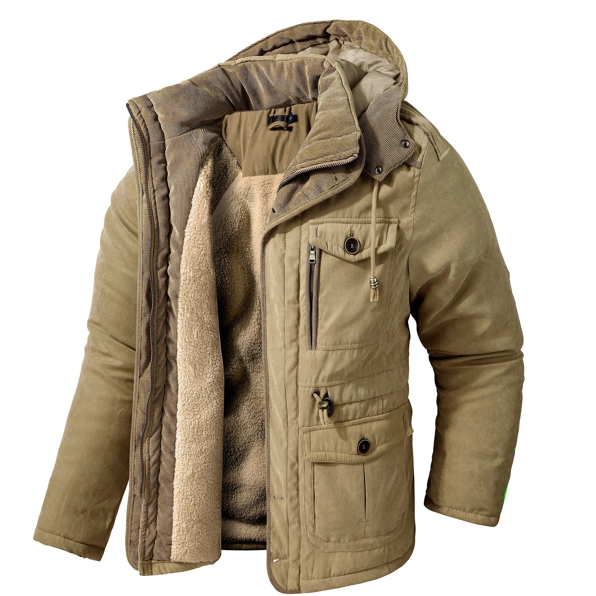 Garrett – Winterjacke mit Mehreren Taschen für Herren