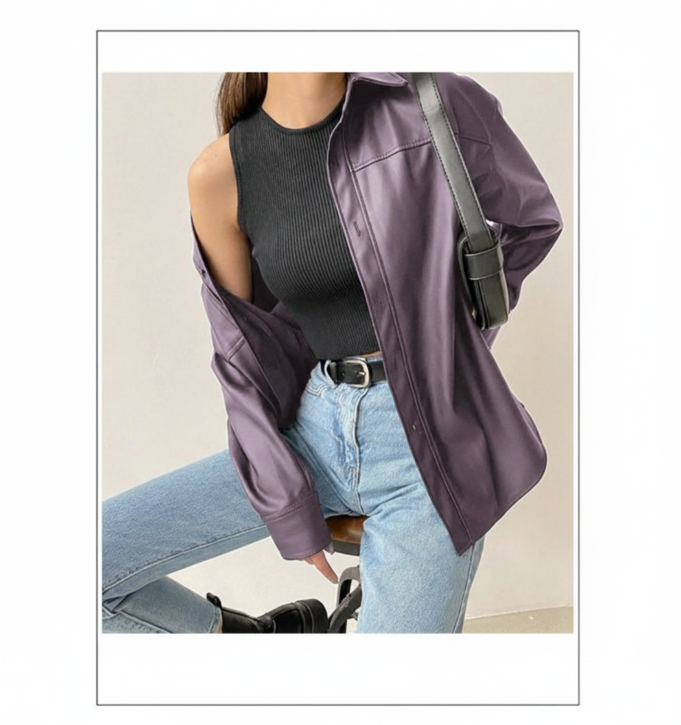 Jacke Damen | Umlegekragen & Entspannte Passform 5