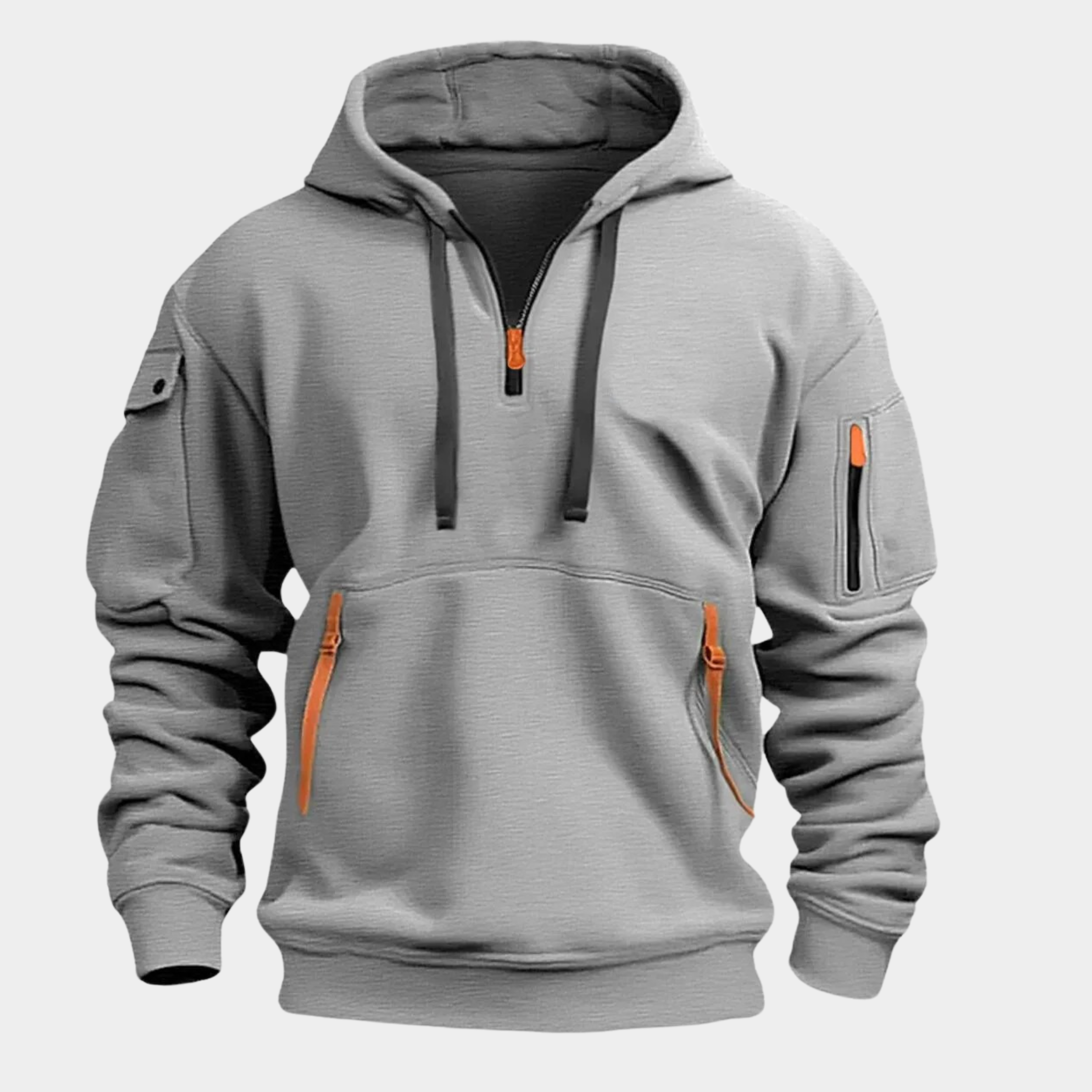George - Kapuzenpullover mit Reißverschluss aus Fleece 1