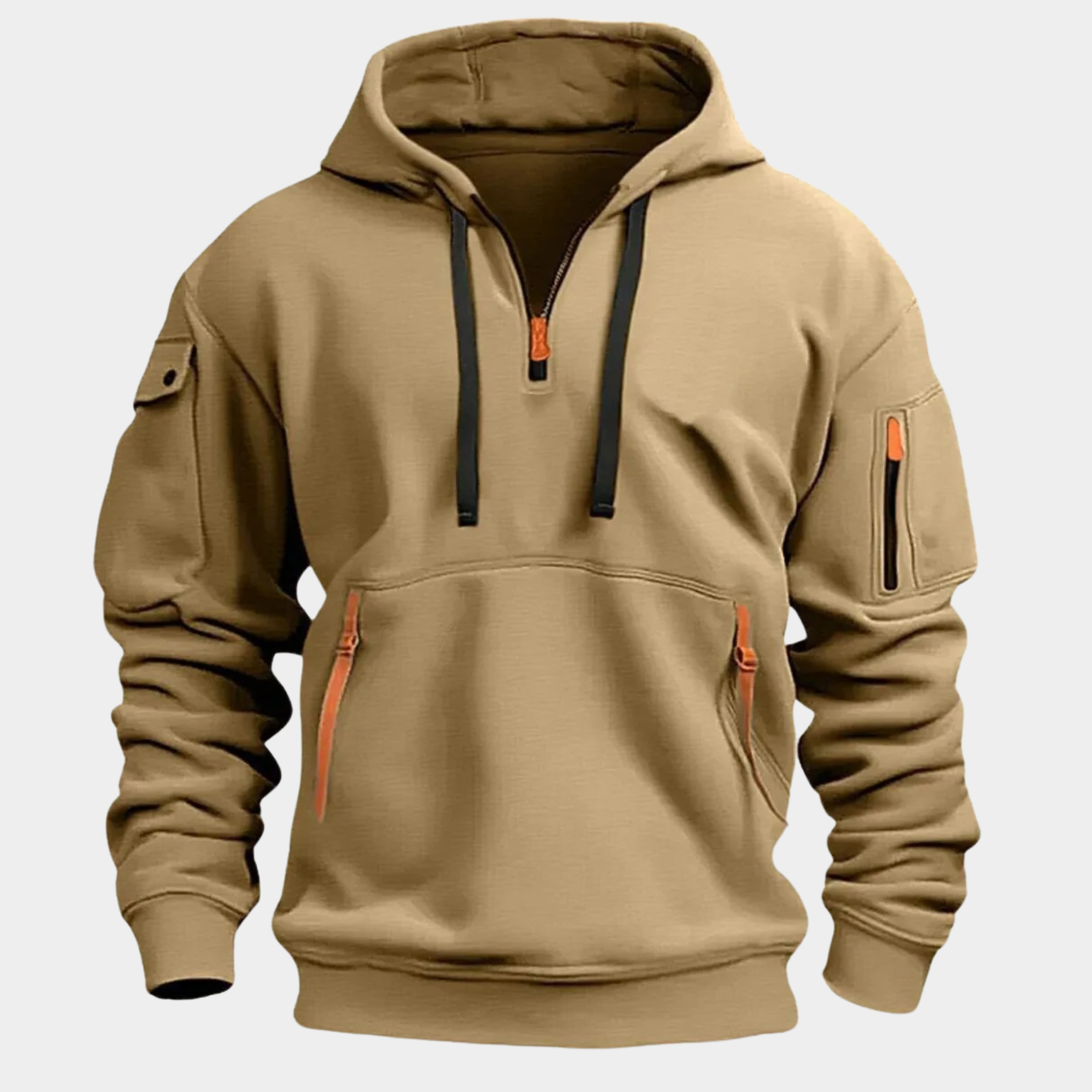 George - Kapuzenpullover mit Reißverschluss aus Fleece 2