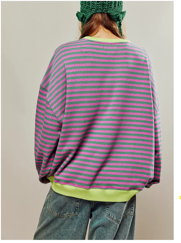 Gestreifter Pullover