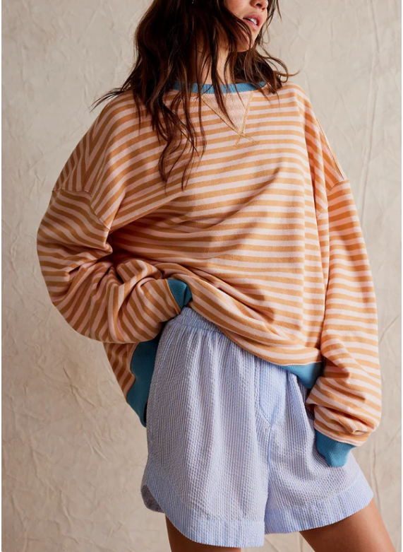 Gestreifter Pullover