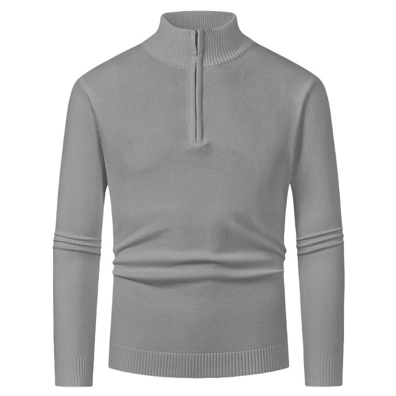 Half-Zip Pullover Herren | Stehkragen & Rippbündchen 6