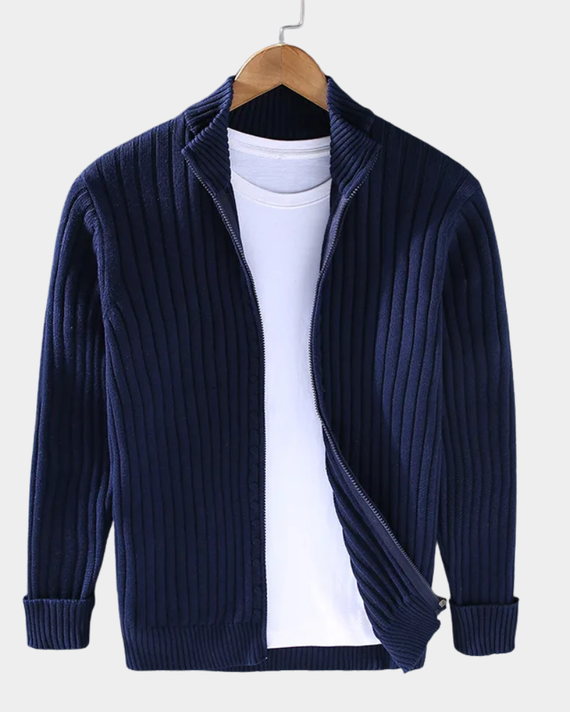 Strickjacke Herren | Rippstrick & Vielseitig