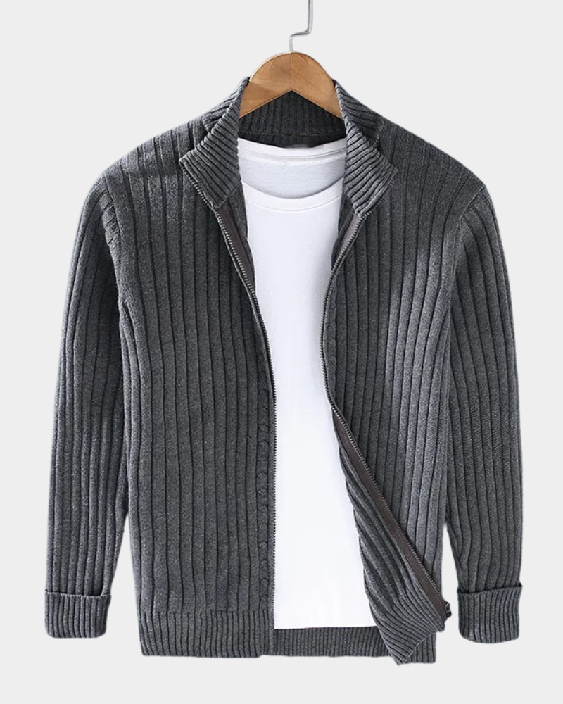 Strickjacke Herren | Rippstrick & Vielseitig