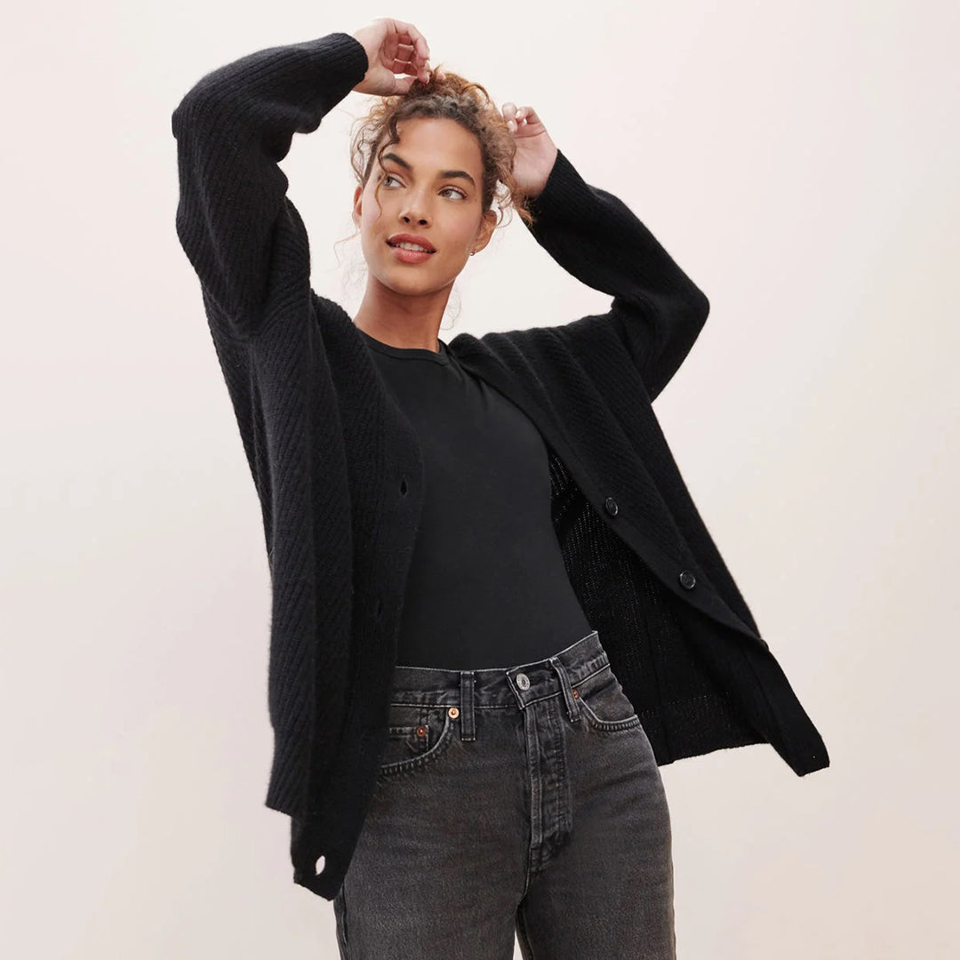 Heidi-Mode | Überdimensionale Cardigan 1