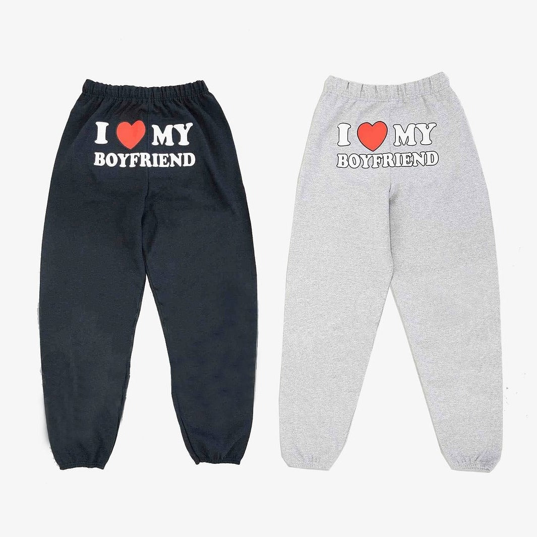 Heidi-Mode ™ | I Love My Boyfriend Jogginghose 2