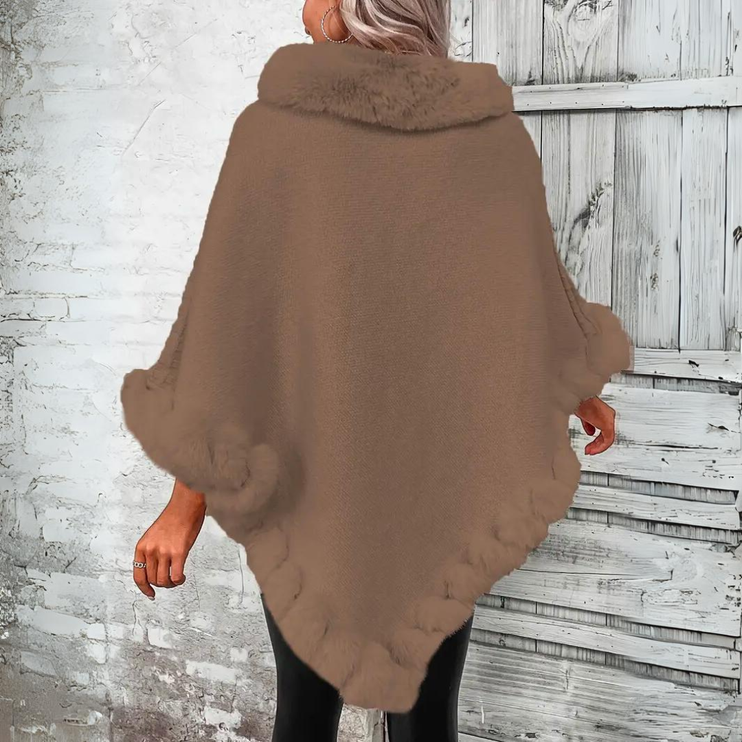 Henrietta - Warmer und eleganter Strickumhang
