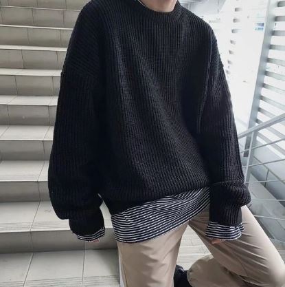 Hernan - Lässiger Pullover 1
