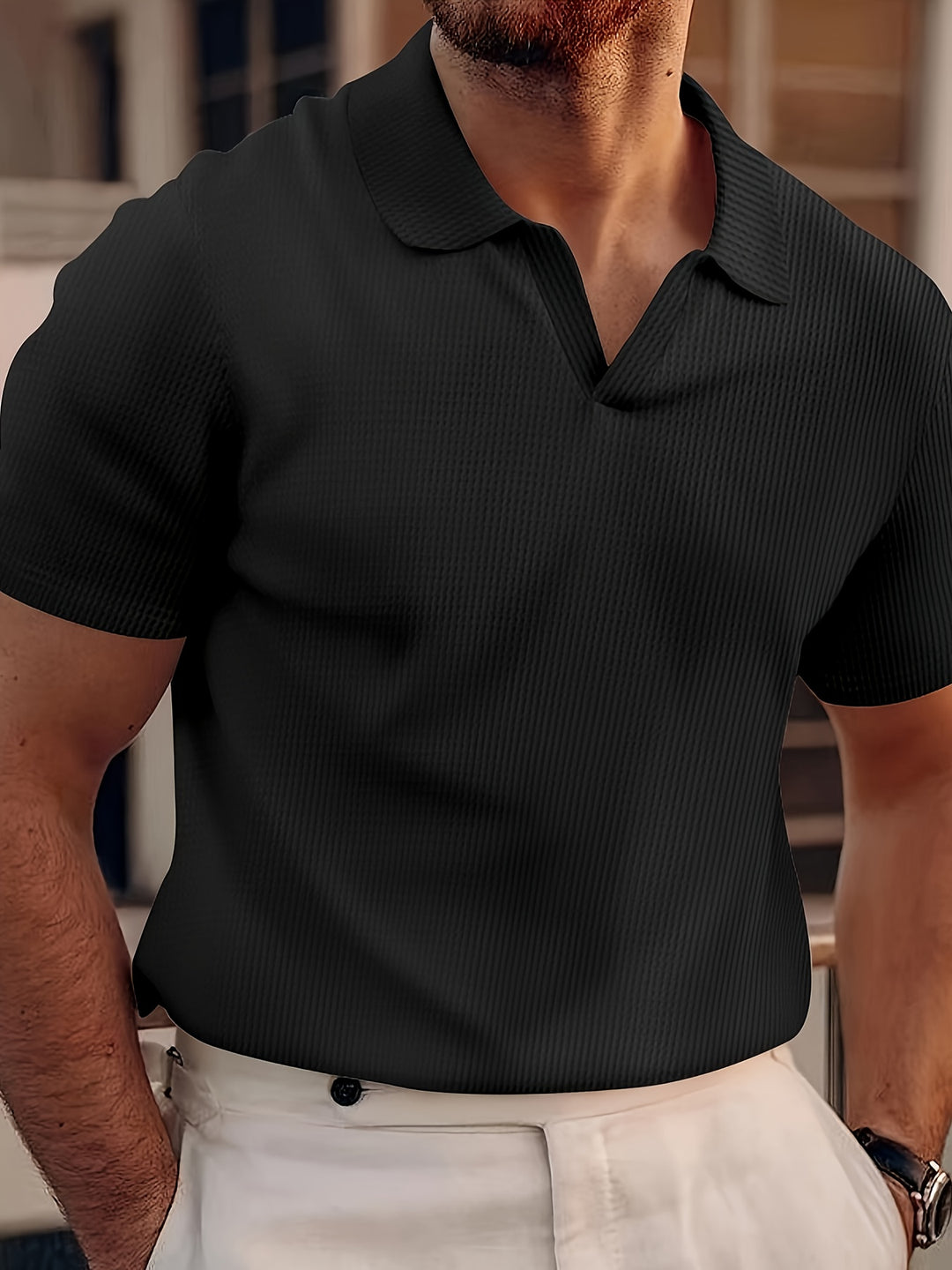 Herren Polo Shirt | Atmungsaktiv & Bequemer Kragen