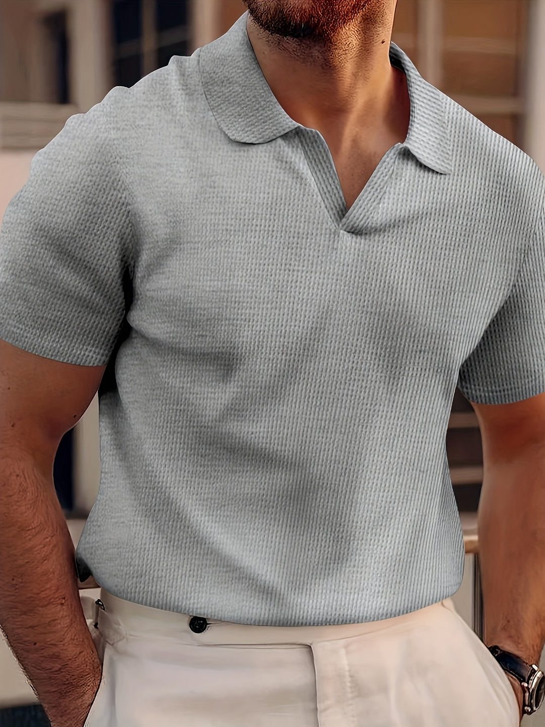 Herren Polo Shirt | Atmungsaktiv & Bequemer Kragen