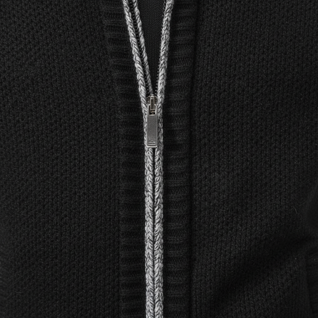 Herren Weste | Reißverschluss & Stehkragen