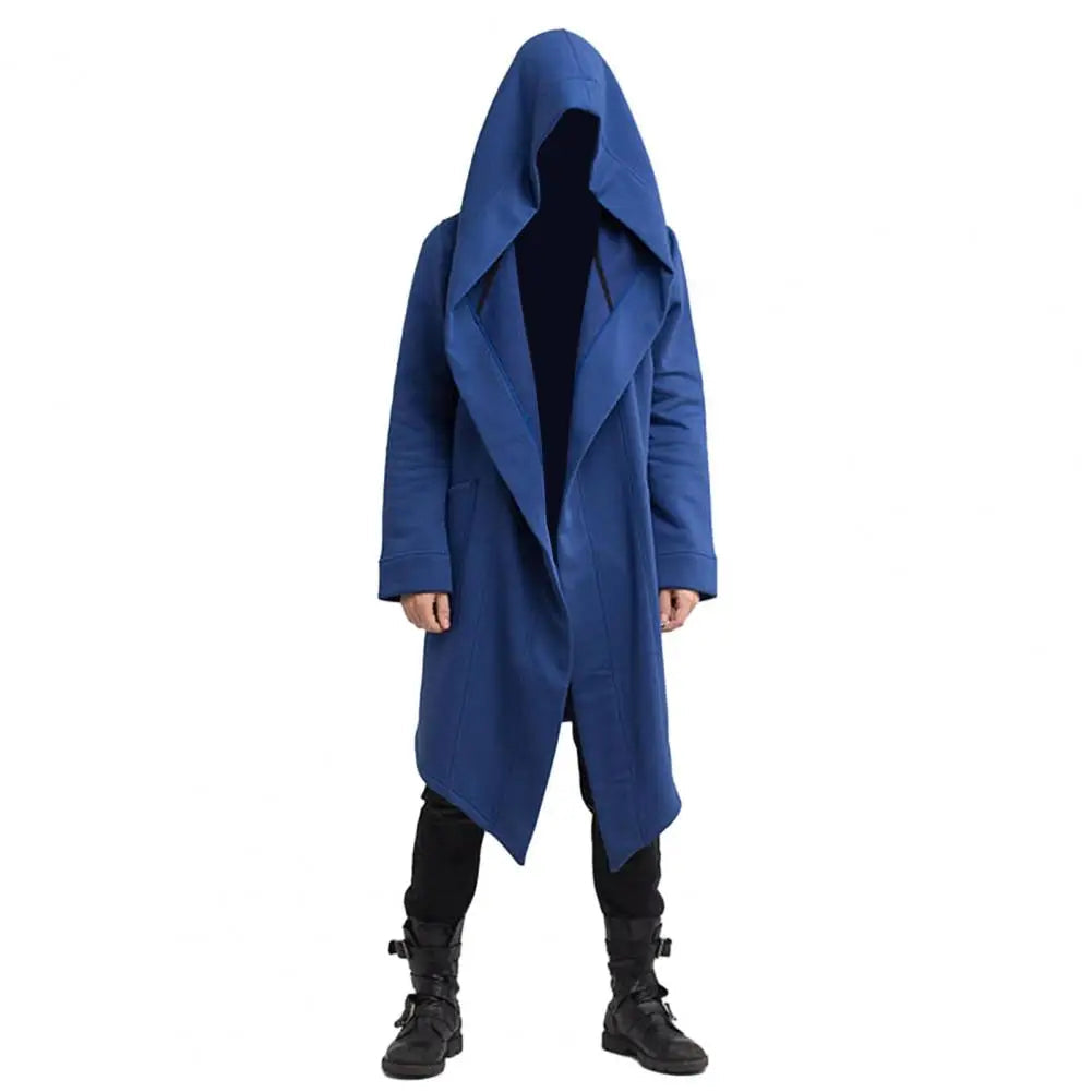 Herren Gothic Kapuzenstrickjacke 3