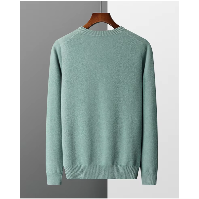 Herren Kaschmirpullover V-Ausschnitt 6