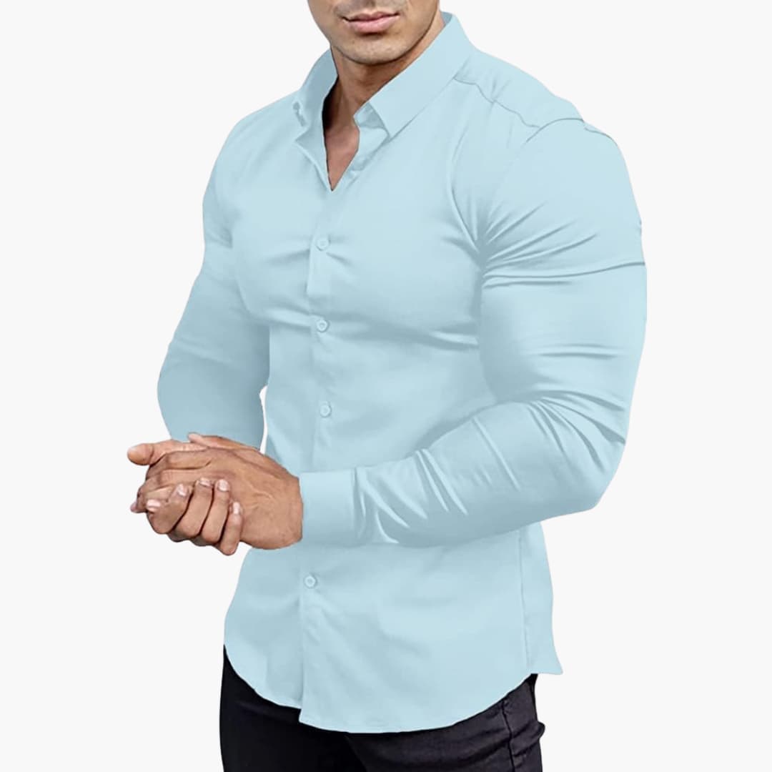 Herren Langarmhemd | Slim Fit 6