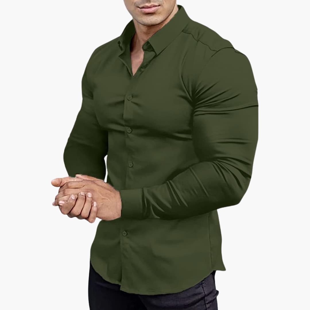 Herren Langarmhemd | Slim Fit 8