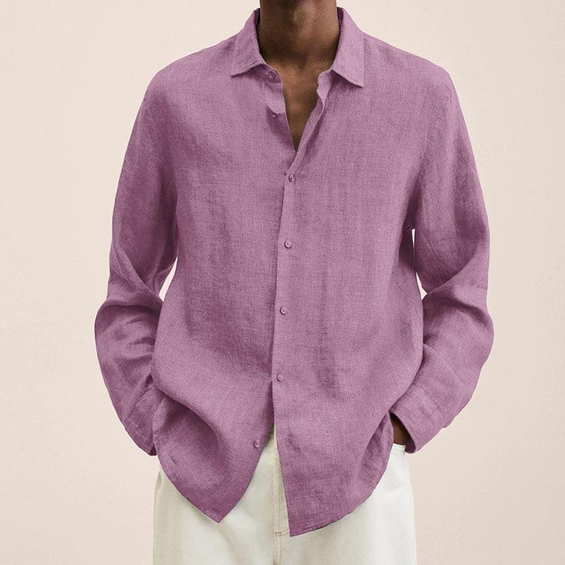 Herren Leinenhemd: Elegantes & bequemes Design 30