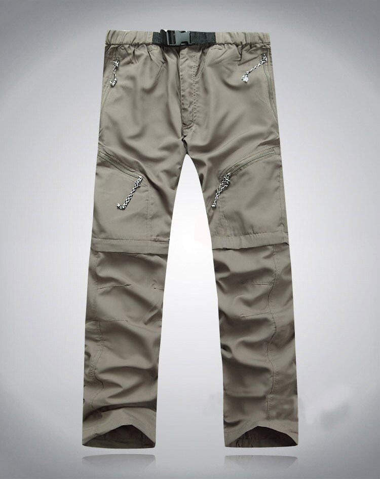 Herren Zip-Off Hosen mit elastischem Bund 5