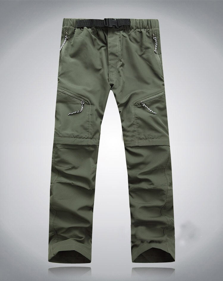 Herren Zip-Off Hosen mit elastischem Bund 7