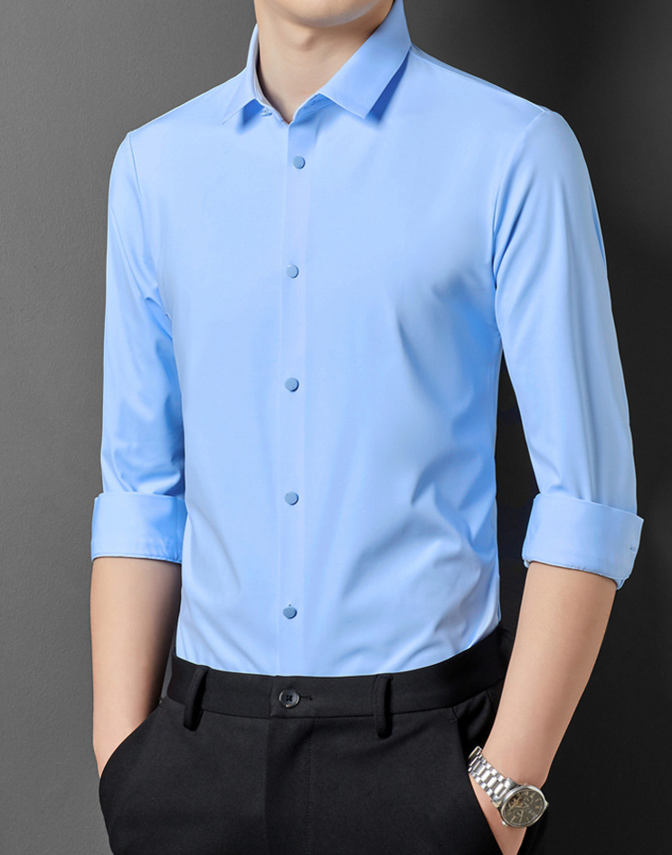 Alexander - Knitterfreies Stretchhemd