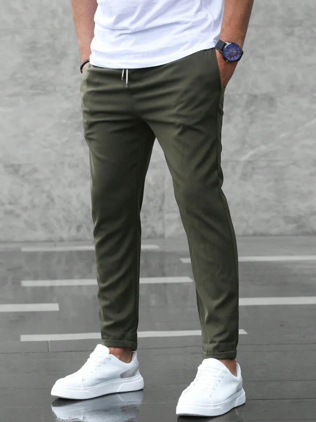 Herrenhose Mit Stretch | Stilvoll 0