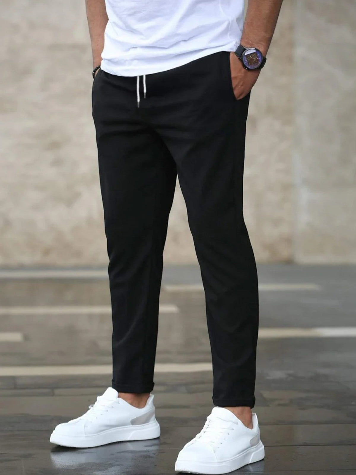 Herrenhose Mit Stretch | Stilvoll 1