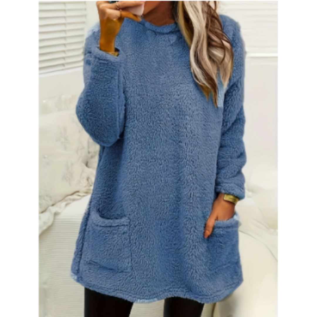 Hildevin - Langer Damen Winterpullover
