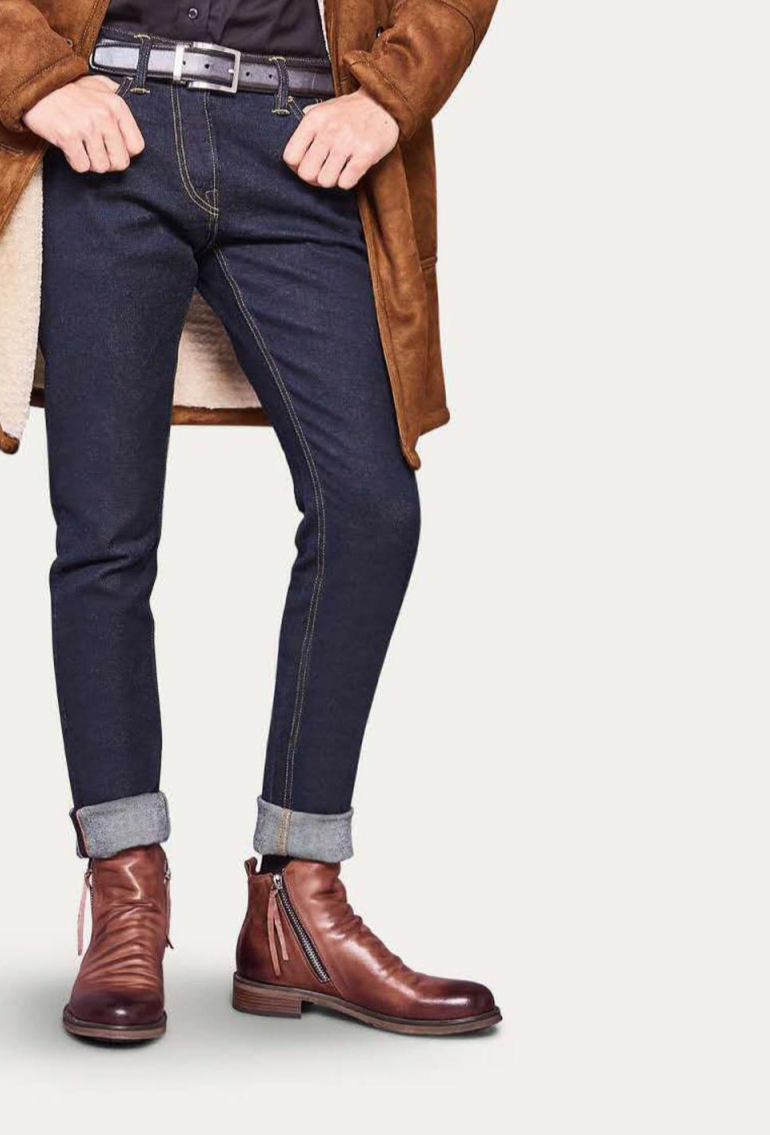 Hochwertige Lederstiefel mit rutschfester Sohle 2