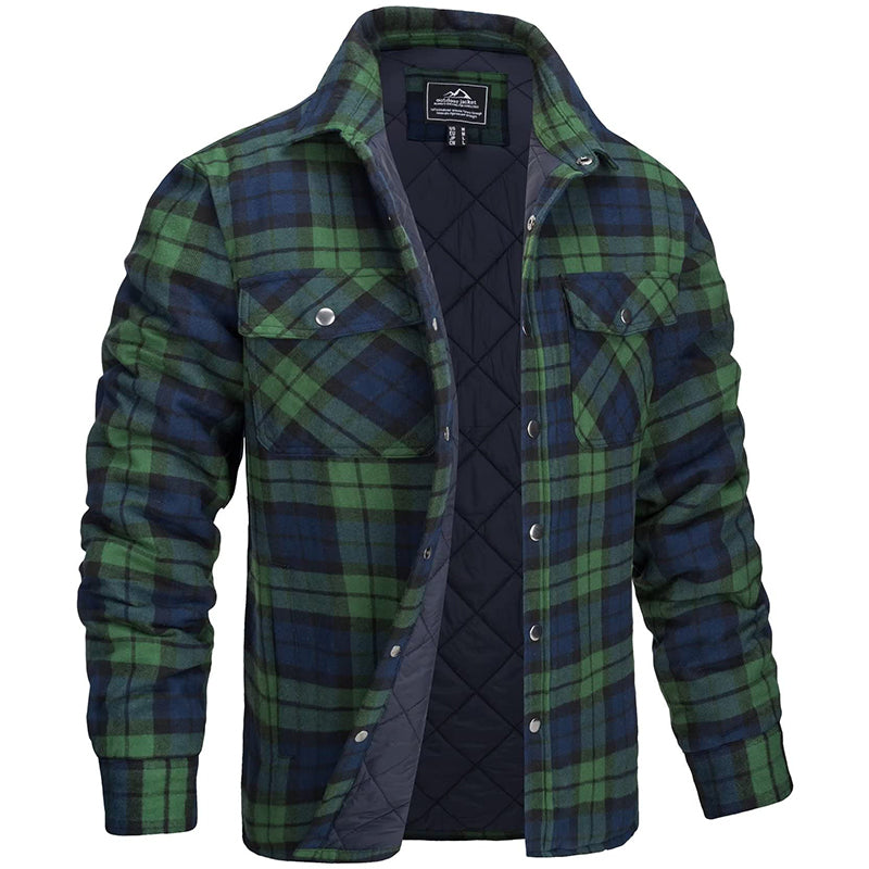 Holzfäller Jacke Herren | Warm gefüttert für kalte Tage