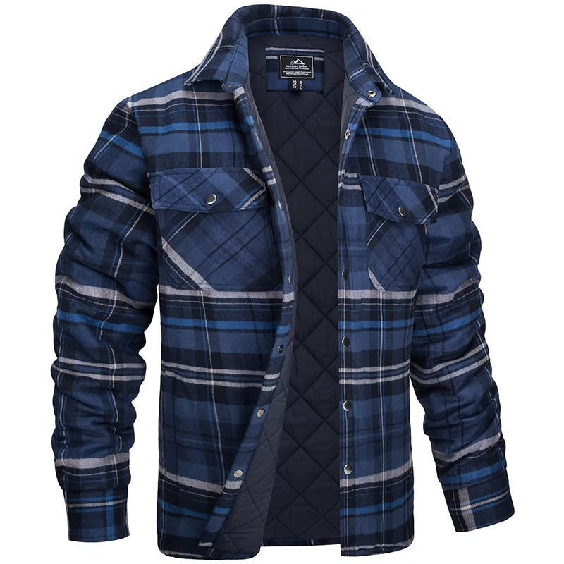Holzfäller Jacke Herren | Warm gefüttert für kalte Tage