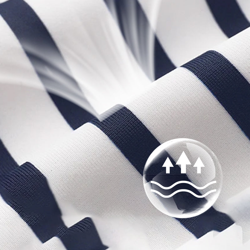 Iolanda - Lässiges Gestreiftes T-shirt 7
