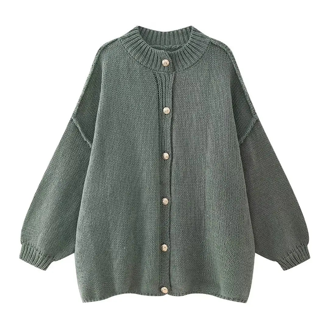 Isabella | Oversized Weste aus Feinstrick