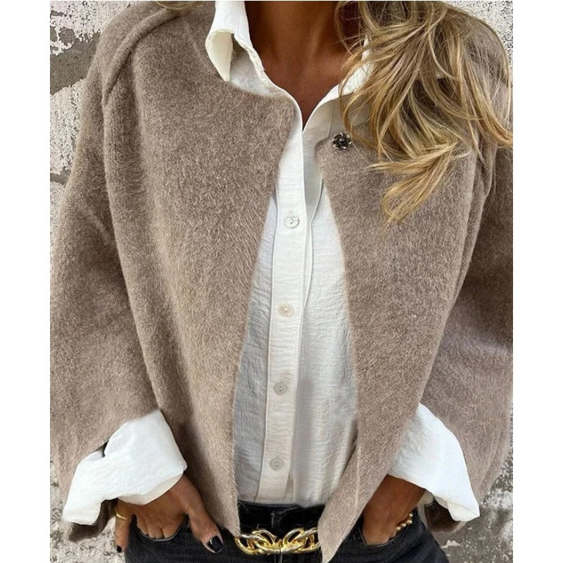 Jacke Damen | Knopfleiste & weite Ärmel