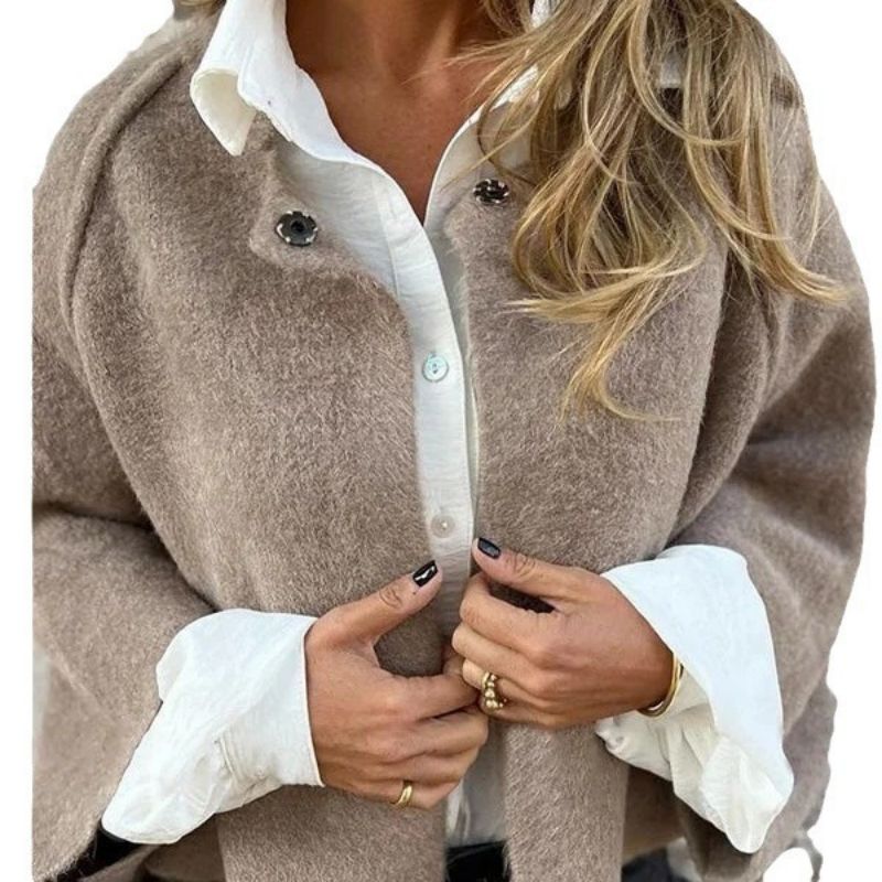 Jacke Damen | Knopfleiste & weite Ärmel