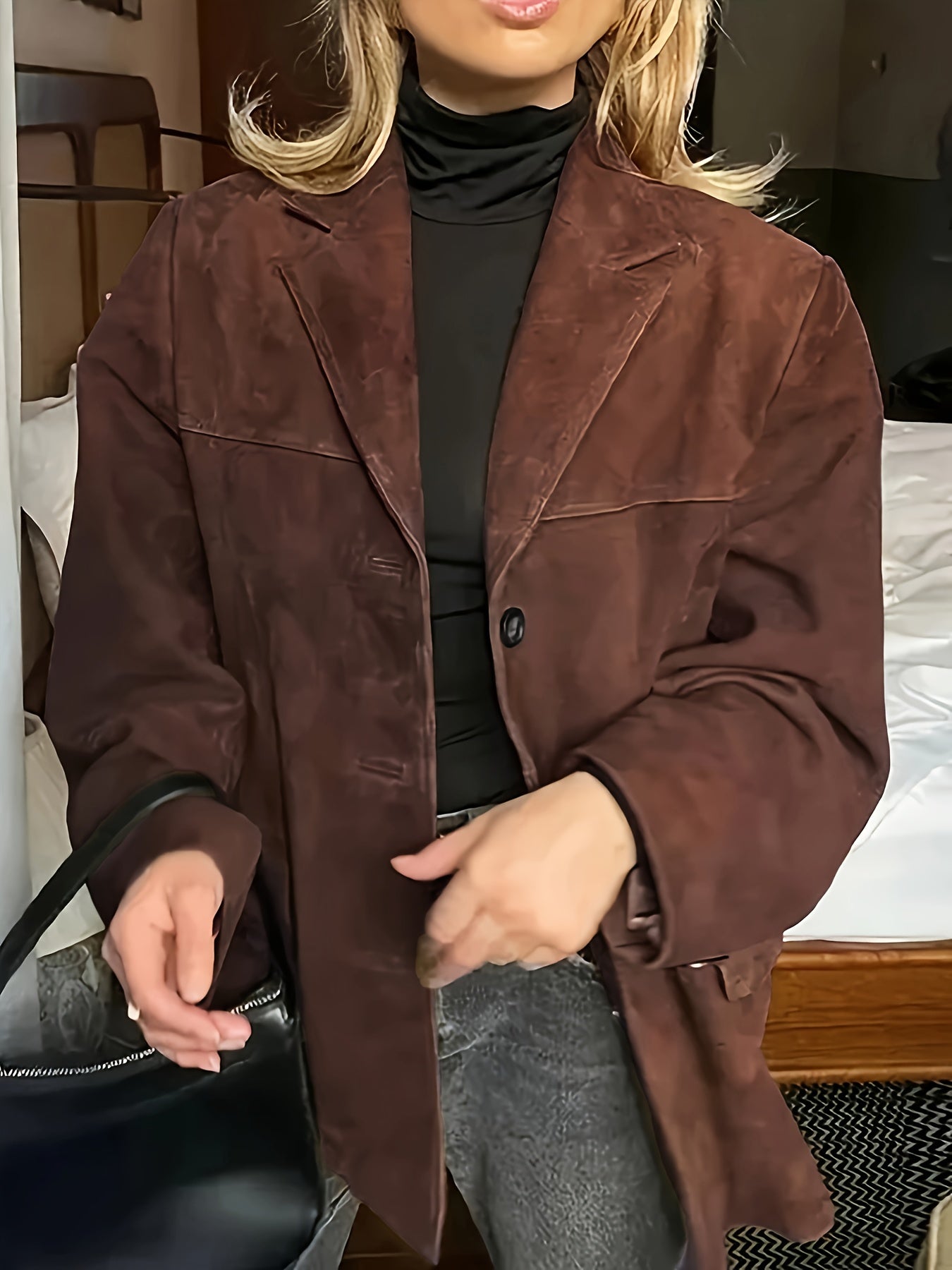 Jacke Damen | Reverskragen & Knopfleiste