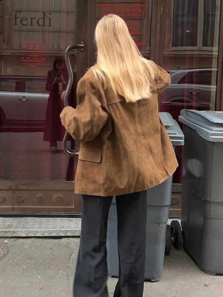 Jacke Damen | Wendeoptik & aufgesetzte Taschen