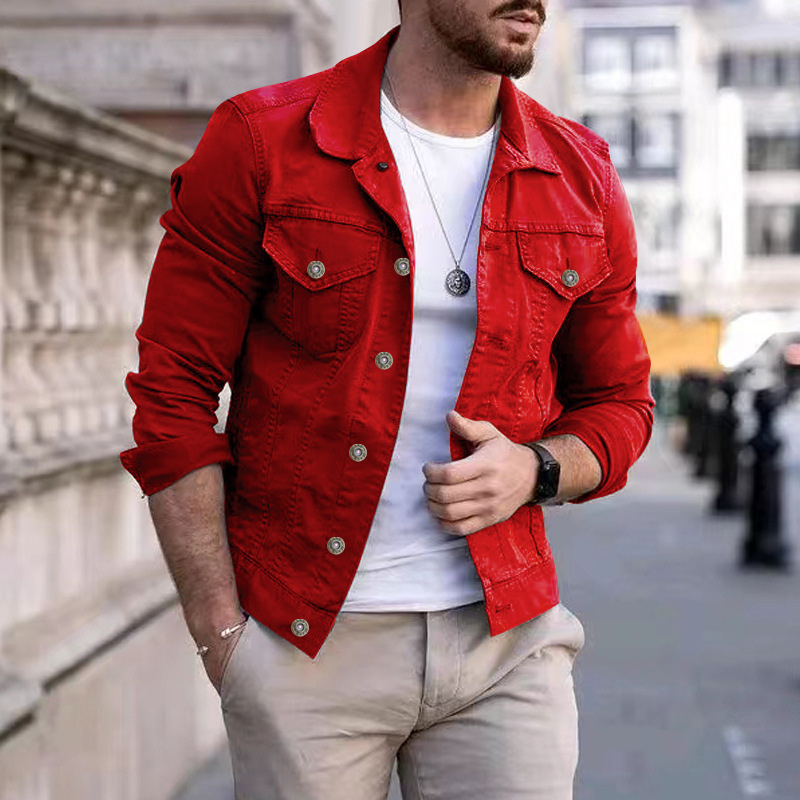 Jacke Herren | Knopfleiste & Umlegekragen
